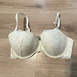 BNWT aerie white lace balconette bra